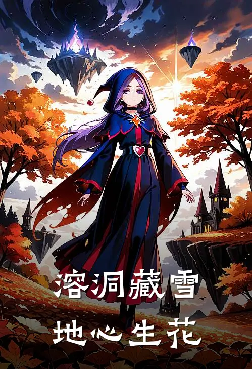 溶洞藏雪，地心生花