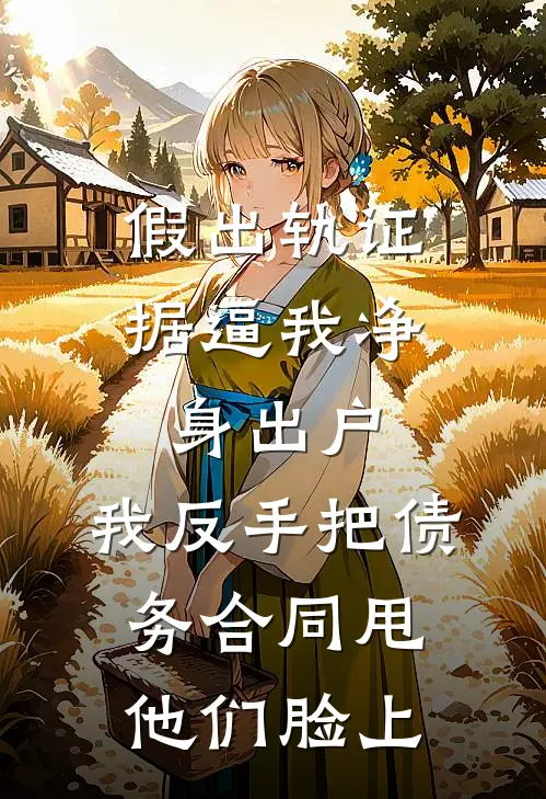 假出轨证据逼我净身出户，我反手把债务合同甩他们脸上