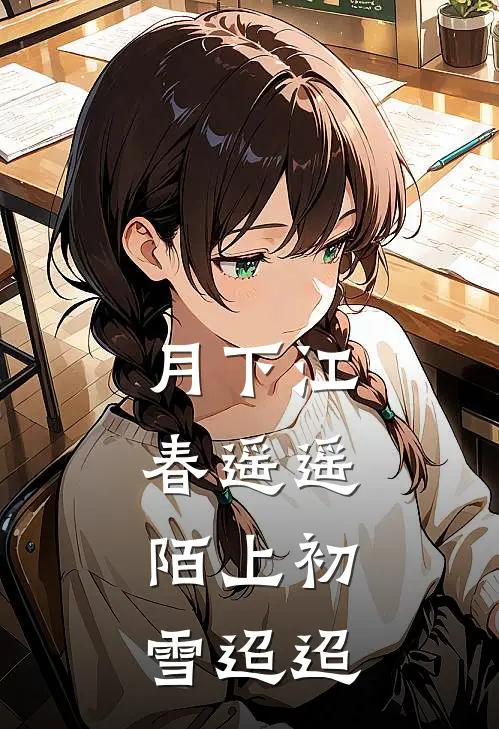 月下江春遥遥，陌上初雪迢迢