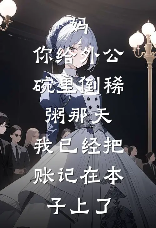 妈，你给外公碗里倒稀粥那天，我已经把账记在本子上了
