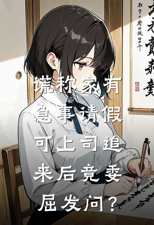 谎称家有急事请假，可上司追来后竟委屈发问？
