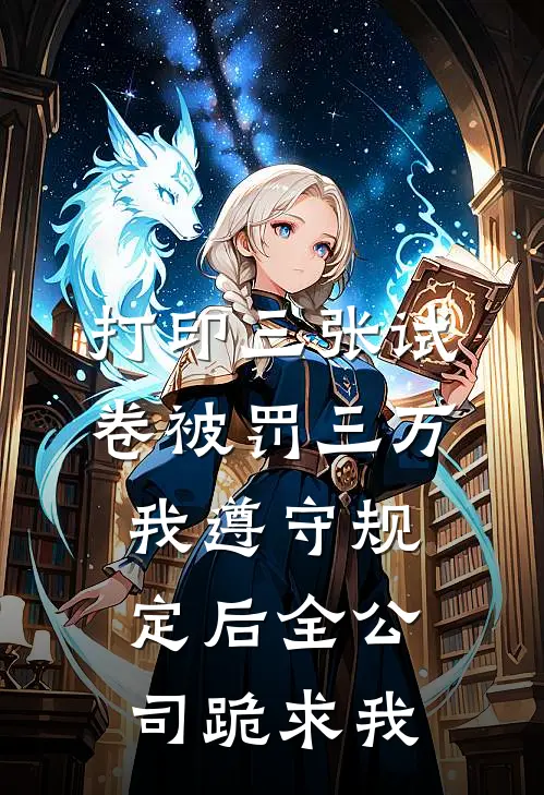 打印三张试卷被罚三万，我遵守规定后全公司跪求我