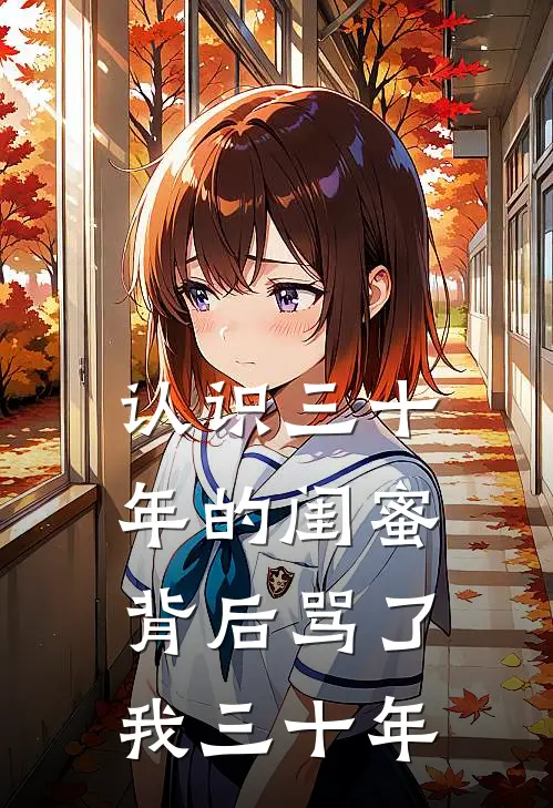 认识三十年的闺蜜，背后骂了我三十年