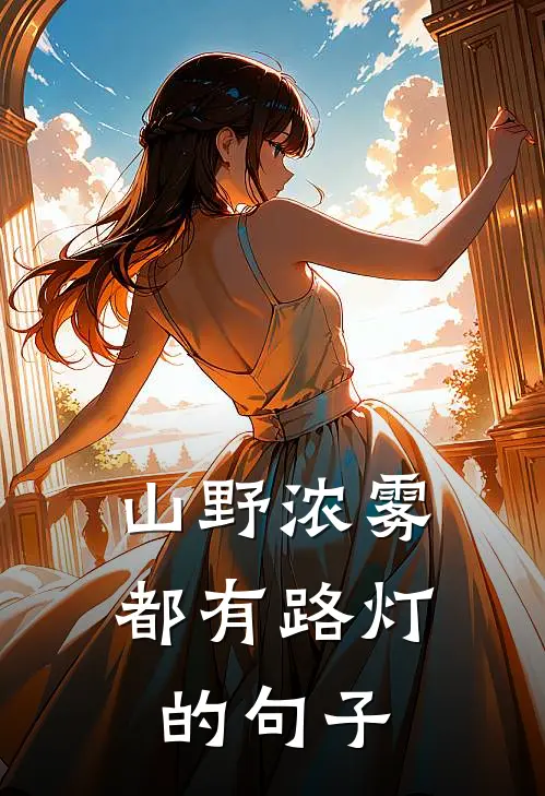 山野浓雾都有路灯的句子