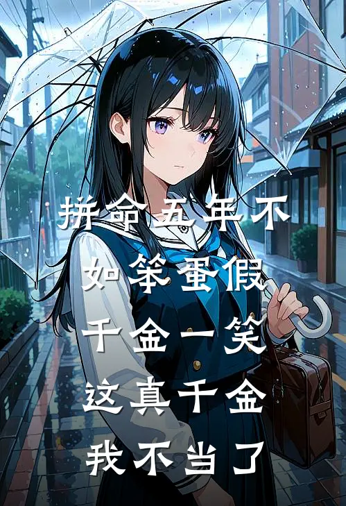 拼命五年不如笨蛋假千金一笑，这真千金我不当了