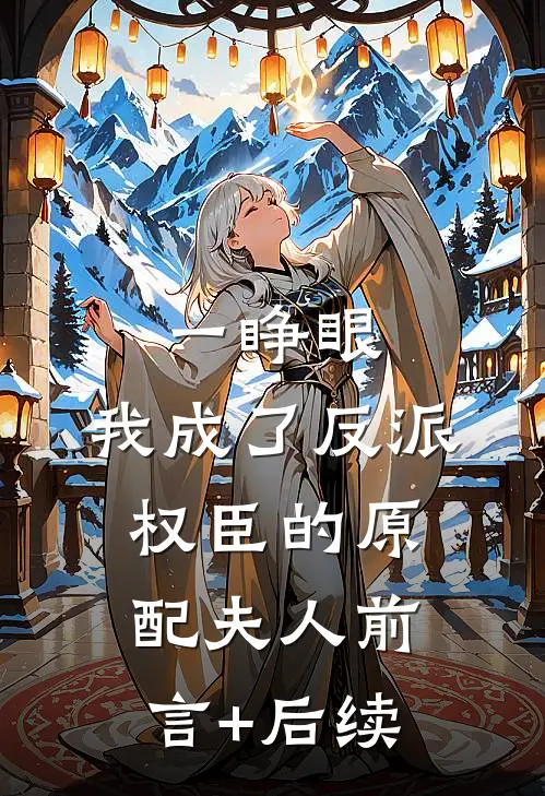 一睁眼，我成了反派权臣的原配夫人前言+后续