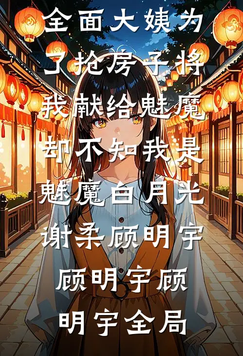全面大姨为了抢房子将我献给魅魔，却不知我是魅魔白月光谢柔顾明宇顾明宇顾明宇全局