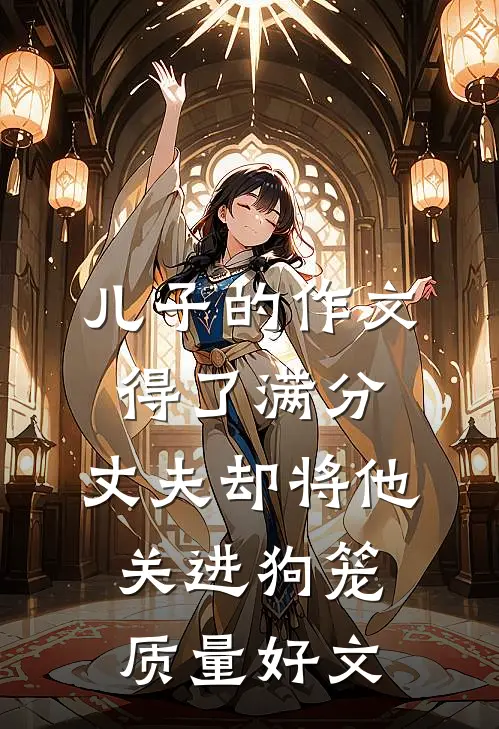 儿子的作文得了满分，丈夫却将他关进狗笼质量好文