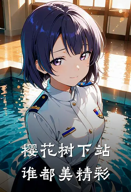 樱花树下站谁都美精彩