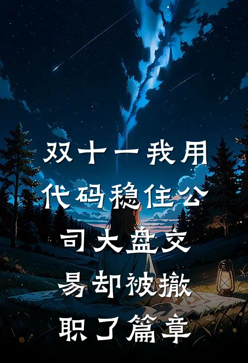 双十一我用代码稳住公司大盘交易却被撤职了篇章