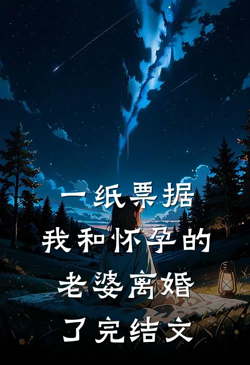 一纸票据，我和怀孕的老婆离婚了完结文