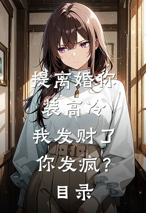 提离婚你装高冷，我发财了你发疯？目录